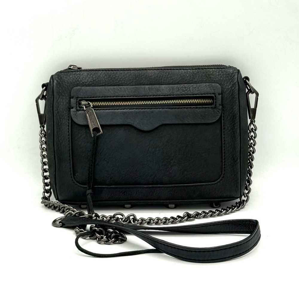 Rebecca Minkoff Black Avery Crossbody w/ Gunmetal Hardware ✔️Authentic
